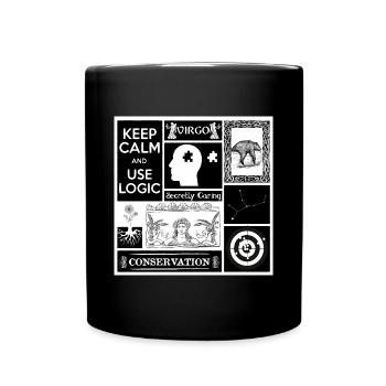 VIRGO - Full Colour Mug - black - Front