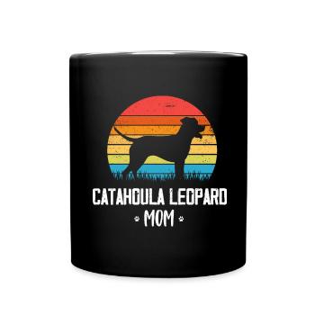 Louisiane Catahoula Leopard Dog - Mug uni - noir - Devant