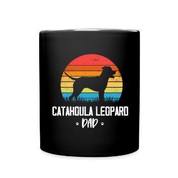 Louisiane Catahoula Leopard Dog - Mug uni - noir - Devant
