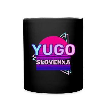 Jugoslavija Yugoslavia Jugo Tito SFRJ Jugoslawien - Tasse einfarbig - Schwarz - Vorne
