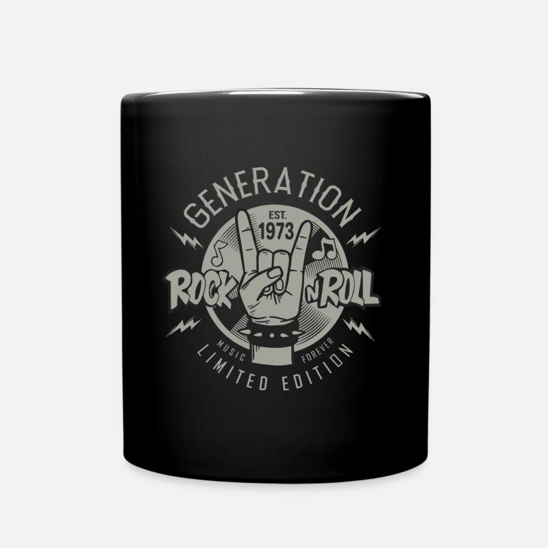 1973 Jubiläum 50 Jahre 50-jähriges Jubiläum - Tasse einfarbig - Schwarz