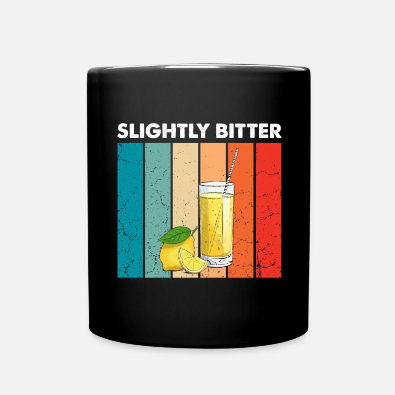 Lemonade Zitrone Limonade Limonaden Stand Design - Tasse einfarbig - Schwarz
