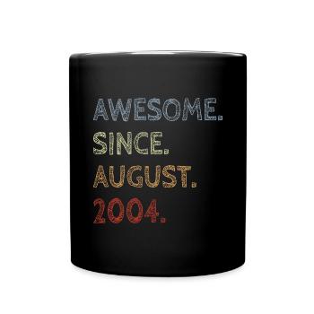 Août 2004 - Mug uni - noir - Devant
