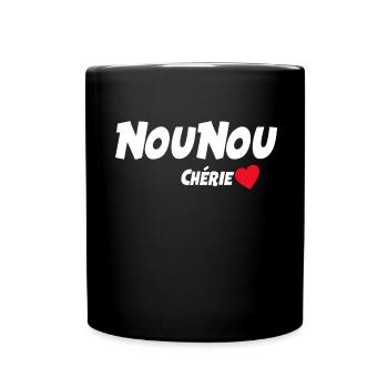 Ma Nounou Chérie Bonheur des Petits Enfants - Mug uni - noir - Devant