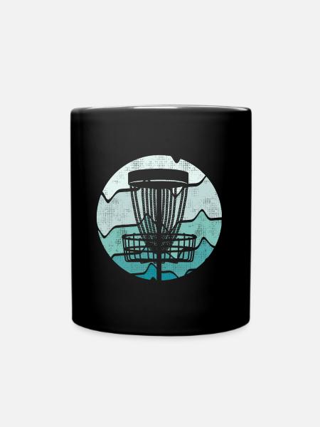 Disc Golf Design Disc Golfer Sport Disc Golf - Mug uni - noir