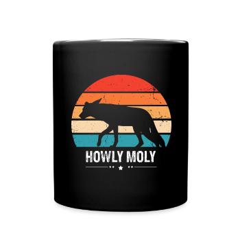 Kojoten Design für Kojotentöter - Tasse einfarbig - Schwarz - Vorne