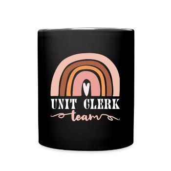 Équipe Commis Surveillant D Unité Arc-En-Ciel - Mug uni - noir - Devant