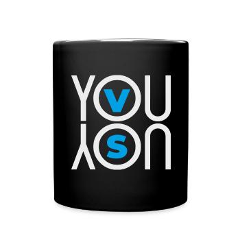 YOU vs YOU - Full Colour Mug - black - Front
