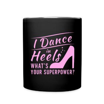 Dance Training Ballroom Couple Dance - Full Colour Mug - black - Front