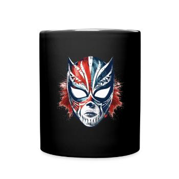 Lucha Libre Masque de Lutte Mexicaine Luchador - Mug uni - noir - Devant