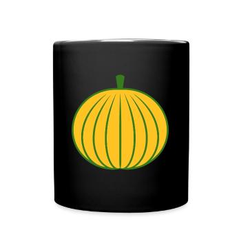 Fruit Humour petit Melon - Mug uni - noir - Devant