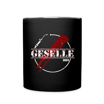 Anlagenmechaniker 2024 - Tasse einfarbig - Schwarz - Vorne