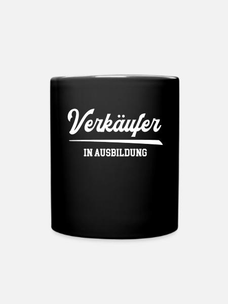 Verkäufer Ausbildung Verkäuferazubi Lehre Azubi - Tasse einfarbig - Schwarz