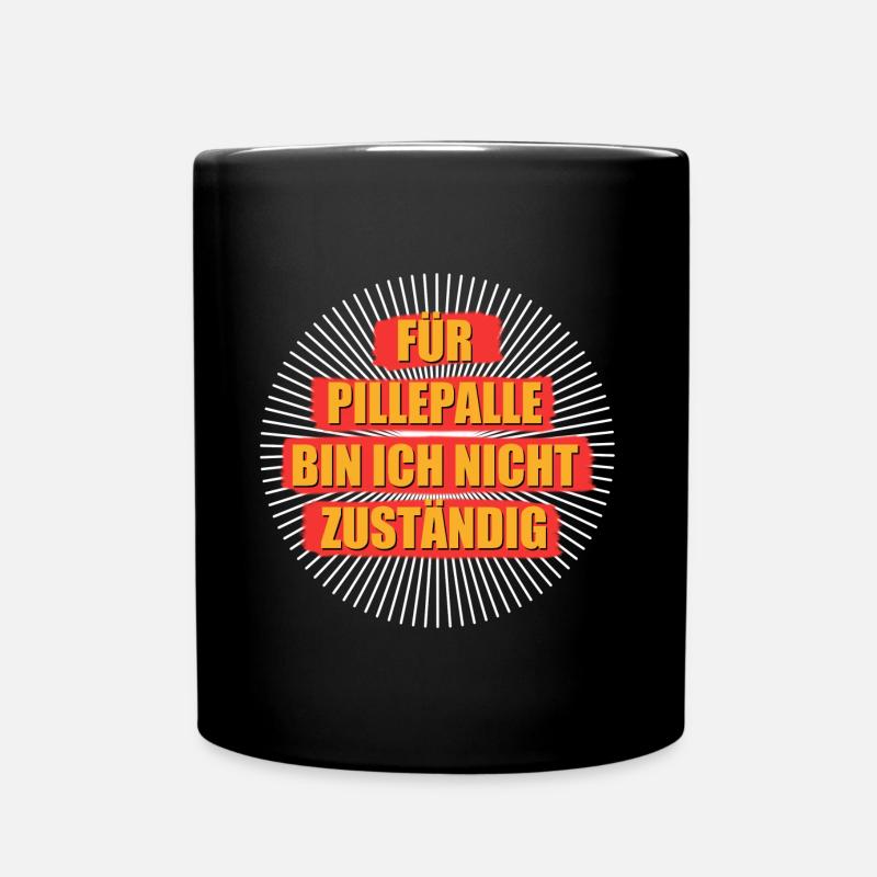 Je ne suis pas responsable de Pillepalle - disant - Mug uni - noir