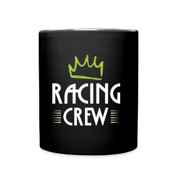 Équipage de course - Mug uni - noir - Devant