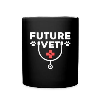 Future Vet - Full Colour Mug - black - Front