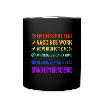 Chandail de Stand Up For Science - Mug uni - noir - Devant