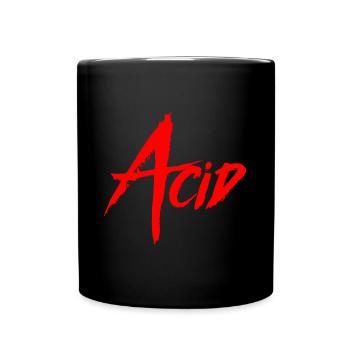 ACID - Tasse einfarbig - Schwarz - Vorne