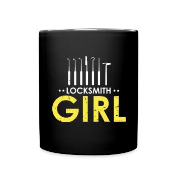 Lockpicking Expert Service de déverrouillage Lock Mama - Mug uni - noir - Devant