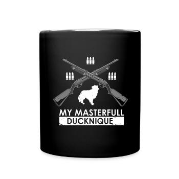 Duck Hunting Duck Hunting Hunter Duck Hunter Duck Hunter Design - Full Colour Mug - black - Front