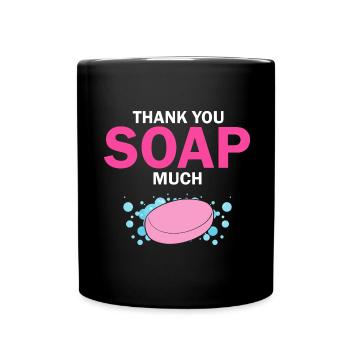 Conception de fabrication de savon pour les conceptions de fabricants de savon - Mug uni - noir - Devant