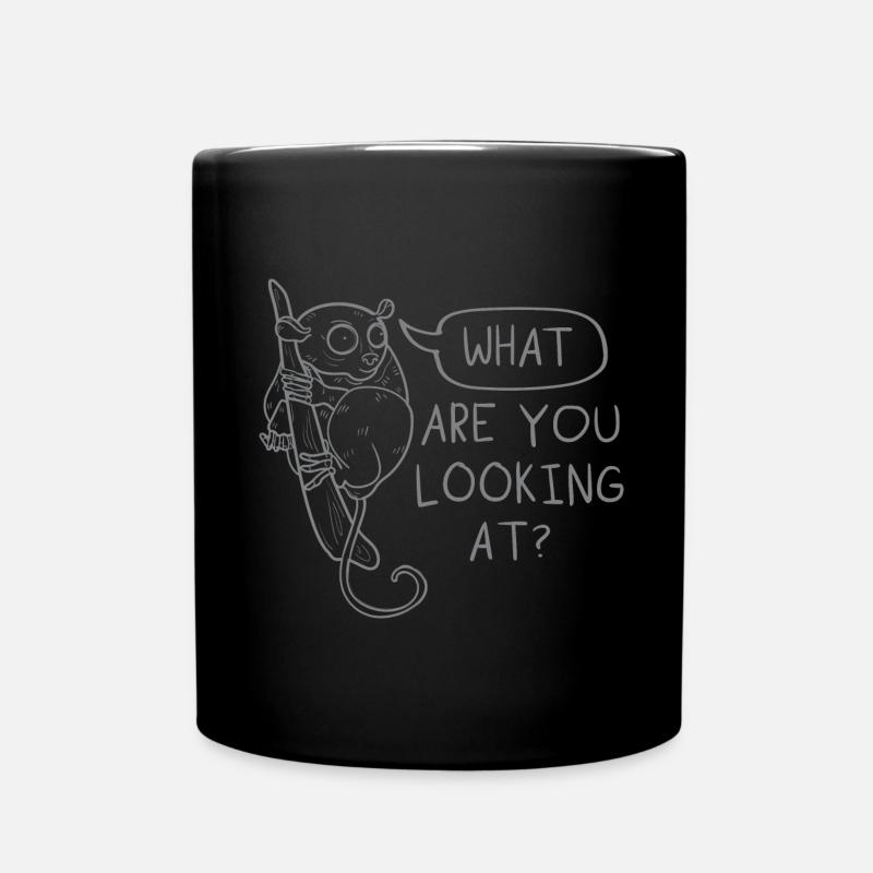 Tarsier Lovers Faune Animal Tarsier Whisperer - Mug uni - noir