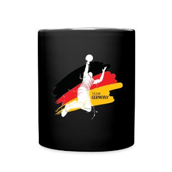 Équipe d’Allemagne | | de basket-ball Tournoi - Mug uni - noir - Devant