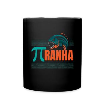 Piranha Collector Aquarist Aquaristics Fish Keeping - Full Colour Mug - black - Front