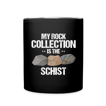 Collectionneur de pierres précieuses et recherche sur les pierres précieuses - Mug uni - noir - Devant