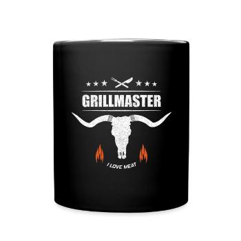 Grill master - Full Colour Mug - black - Front