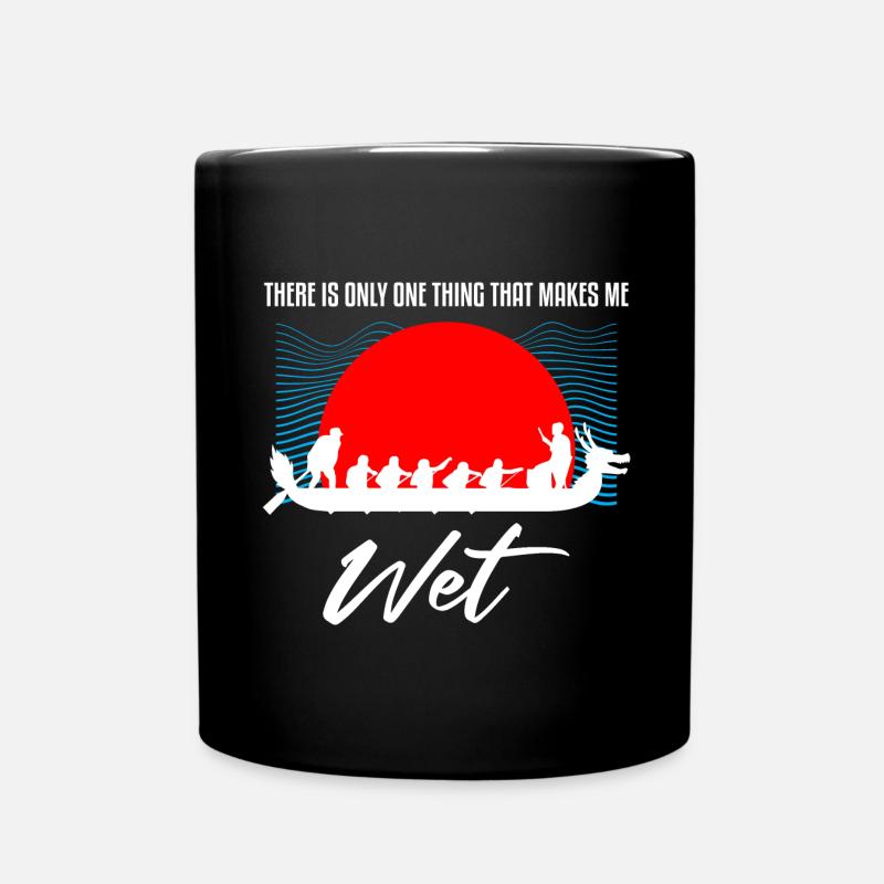 Festival de course de bateaux-dragons pour bateau-dragon - Mug uni - noir