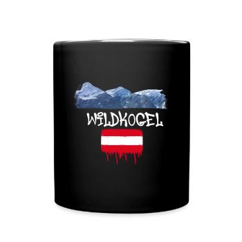 Wildkogel,mountain,mountains,austria,ski area,ski - Full Colour Mug - black - Front