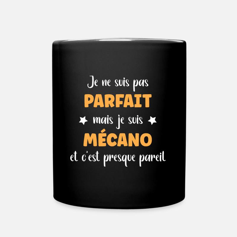 mécano - Mug uni - noir