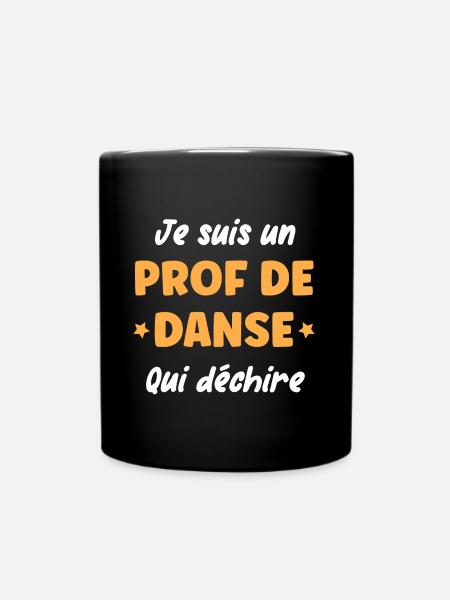 Prof de danse - Mug uni - noir