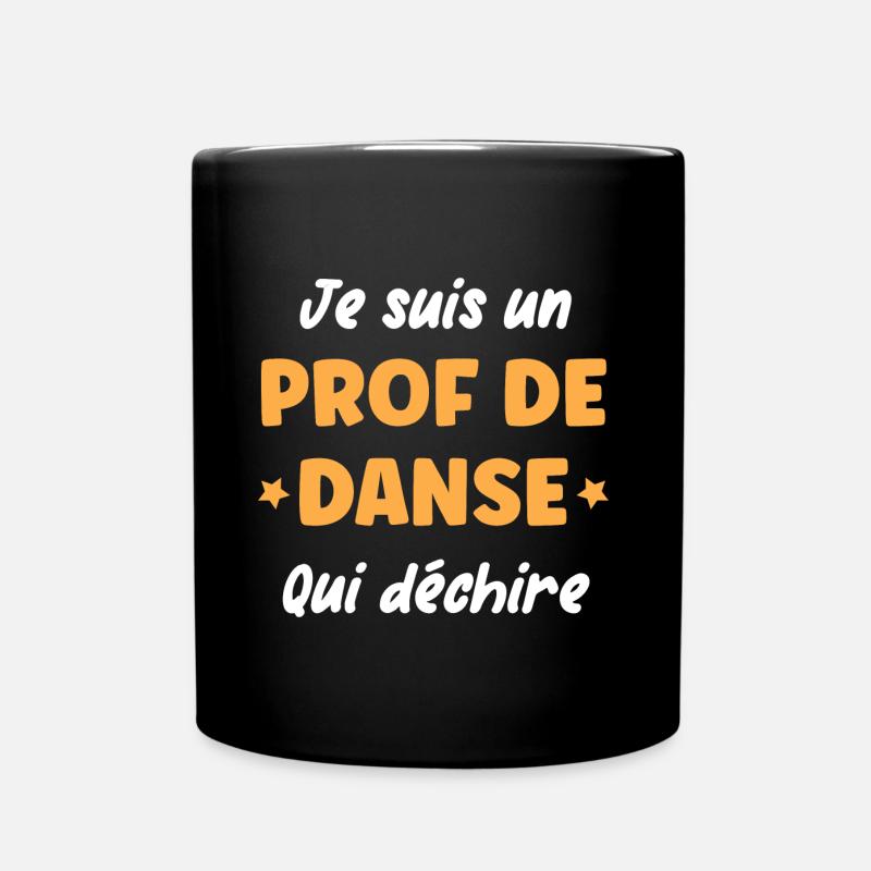 Prof de danse - Mug uni - noir