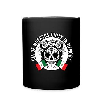 Dia De Muertos L’unité dans la mémoire - Mug uni - noir - Devant