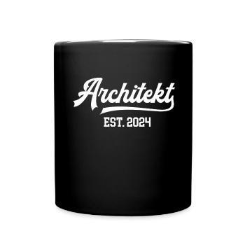 Architekt Architekturstudium Student Architektur - Tasse einfarbig - Schwarz - Vorne