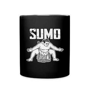 Sumo - Tasse einfarbig - Schwarz - Vorne