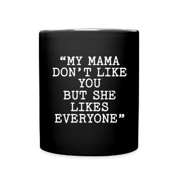 Lyrics Music Lovers Songwriters Music Festival - Full Colour Mug - black - Front