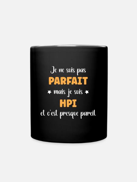 hpi - Mug uni - noir