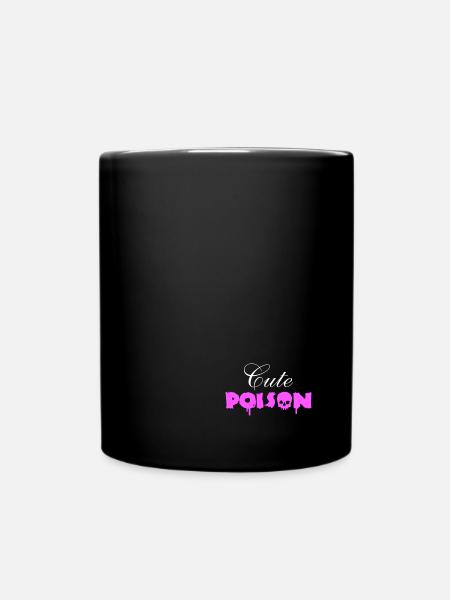 Cute Poison blanc - Mug uni - noir