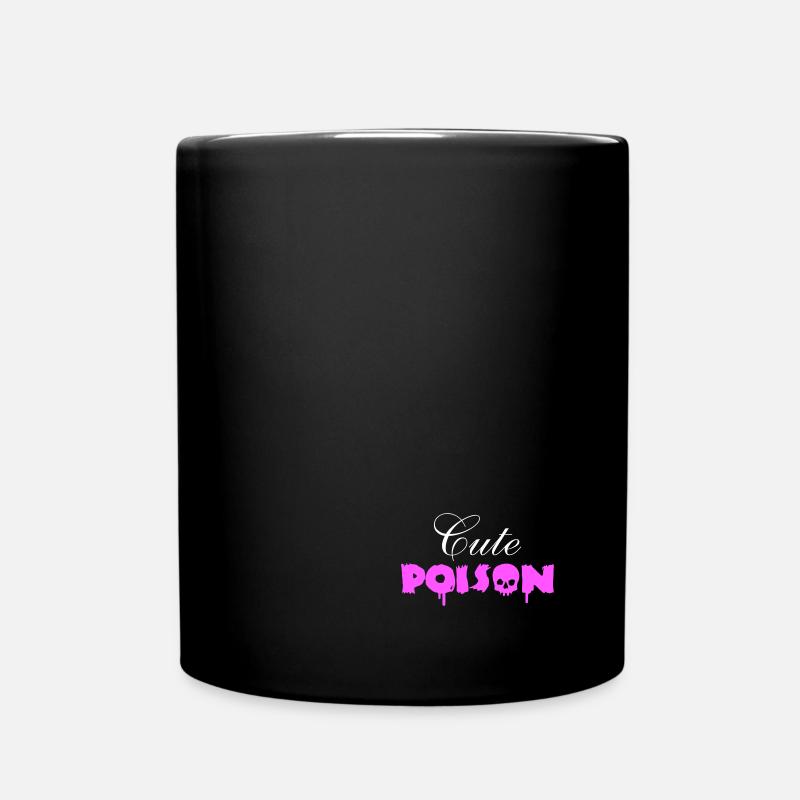 Cute Poison blanc - Mug uni - noir