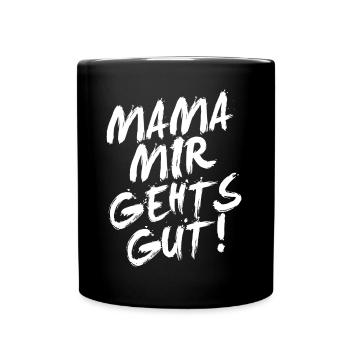 Malle - Tasse einfarbig - Schwarz - Vorne