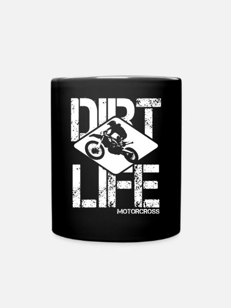 MOTOCROSS - Mug uni - noir