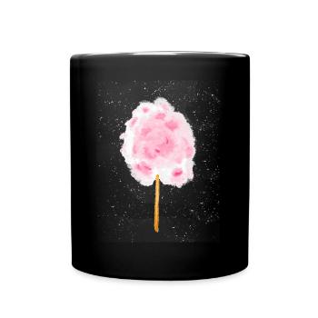 cotton candy - Full Colour Mug - black - Front