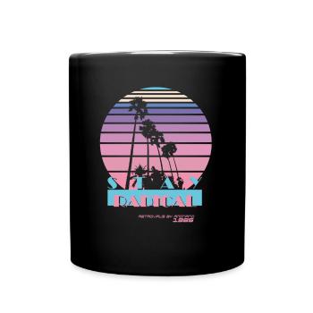 Stay RAD - Tasse einfarbig - Schwarz - Vorne