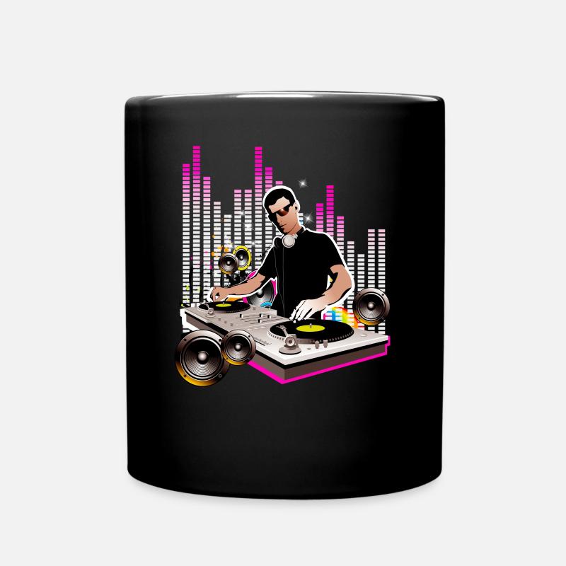 DJ - Mug uni - noir