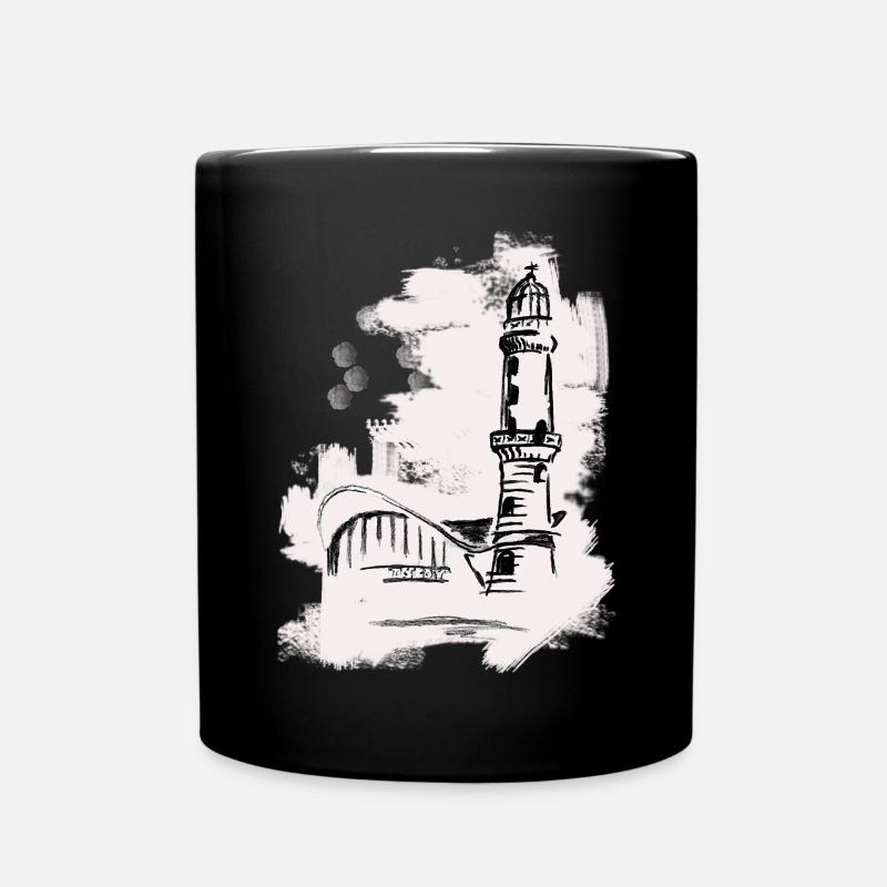 teepott Warnemünde - Mug uni - noir