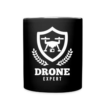Drone Expert Drone Pilot Quadrocopter Gift - Mug uni - noir - Devant
