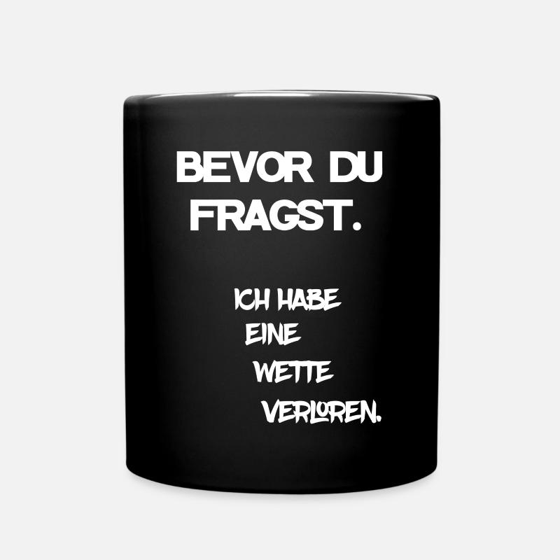 Pari perdu - Mug uni - noir